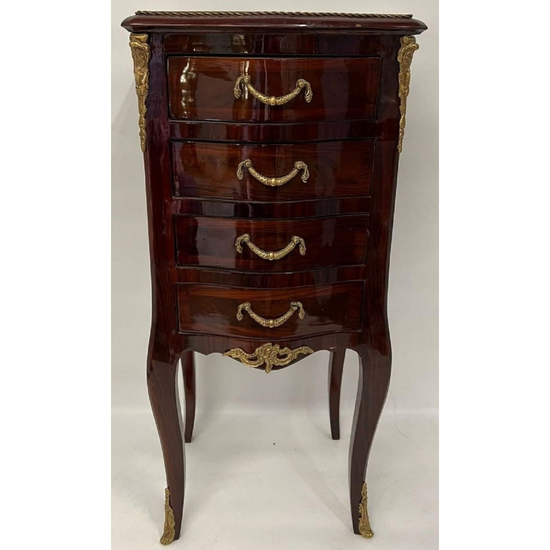 4 Schubladen praegen das Sideboard in Dunkelbraun sp5189434