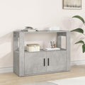 Sideboard mit den Massen 80 x 30 x 60 cm in Betongrau vy3416290