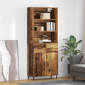 Schubladen praegen den Hochschrank aus Glas mb8440915