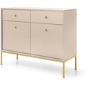 Schubladen praegen das Sideboard in Beige tu5938082