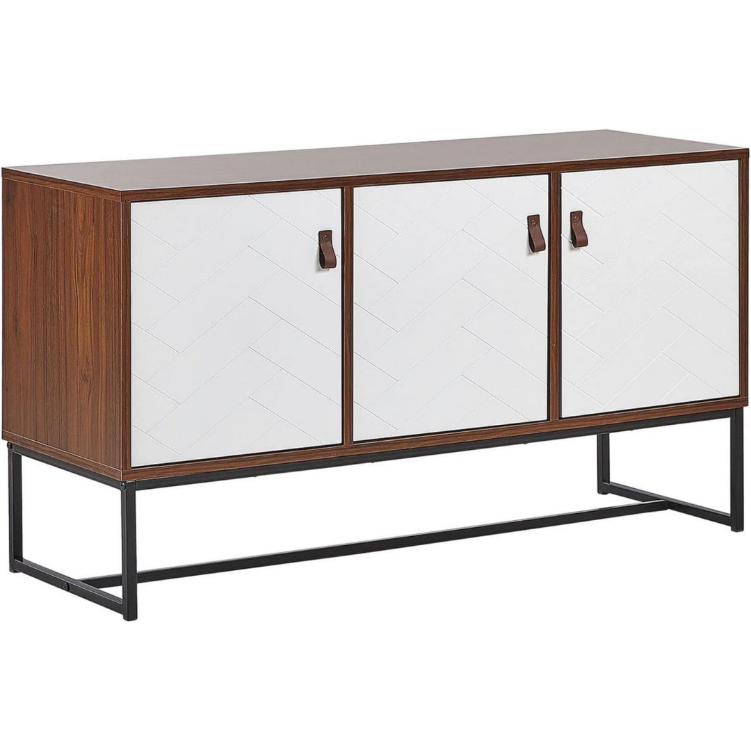 Fischgraetenmuster praegt das Sideboard ro0017443