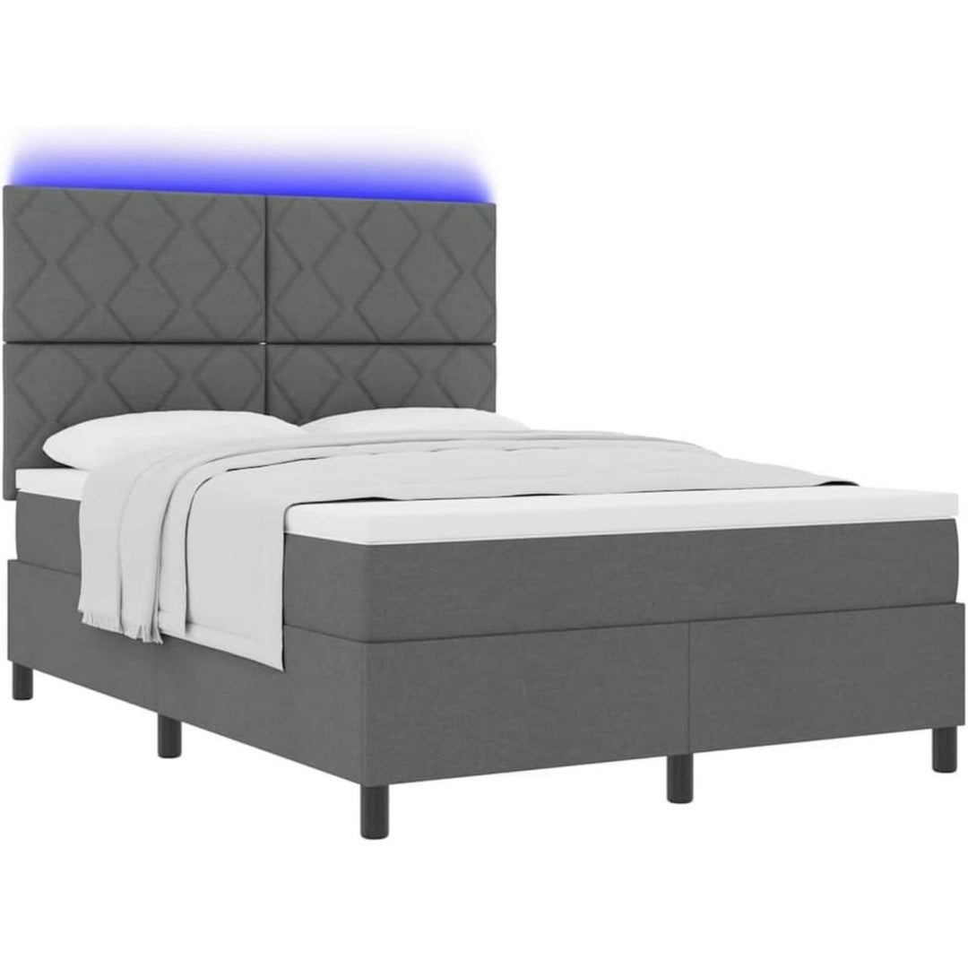 Boxspringbett mit Hoehenverstellung und LED Beleuchtung bj9298974