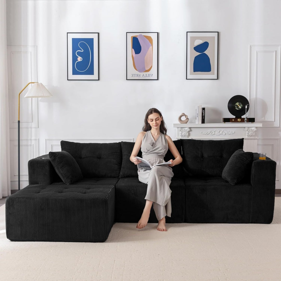 Sofa mit geschlossenem Stauraum fh8781896