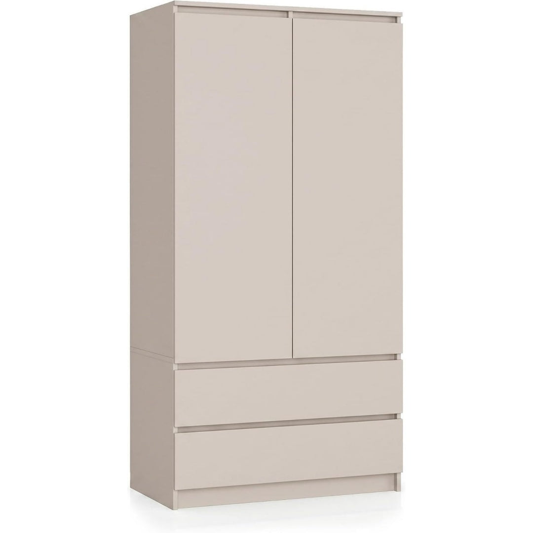 Der Kleiderschrank setzt auf 2 Schubladen wq9285421