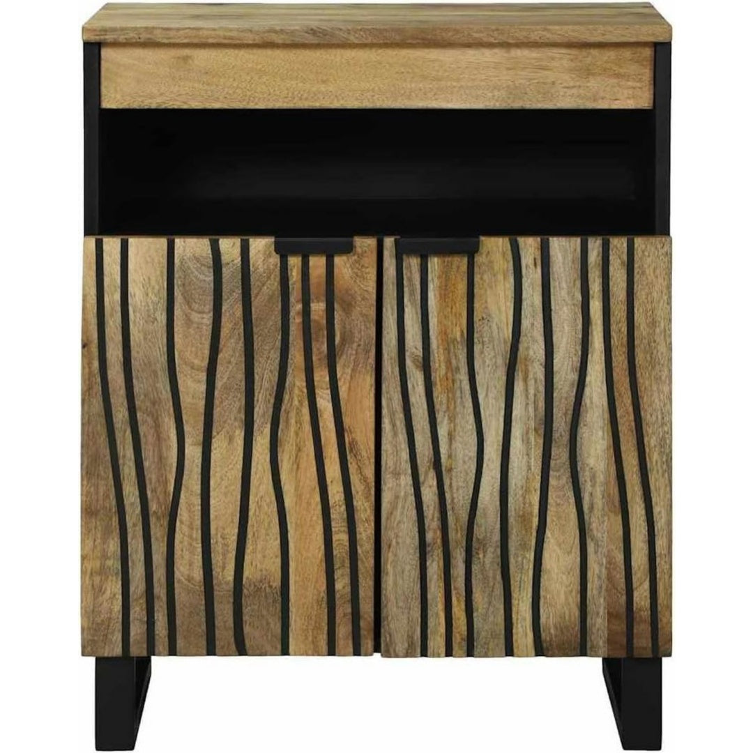 Sideboard mit geschlossenem Stauraum in Naturbraun kx7332484