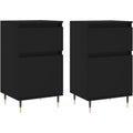 Sideboard mit den Massen 40 x 35 x 70 cm in Schwarz rm5590487