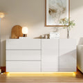 2 Tueren und LED Beleuchtung an dem Sideboard lm8917550