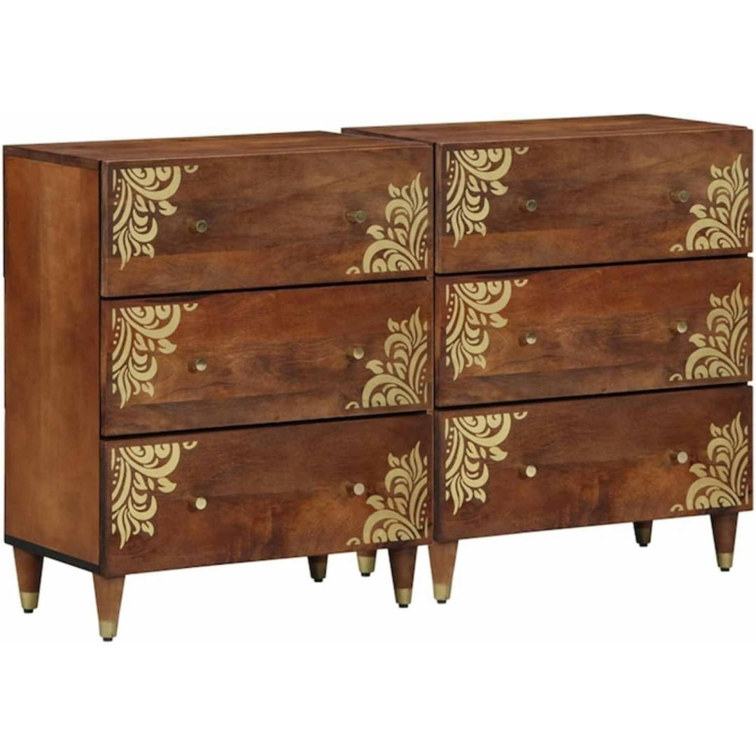 Schubladen ergaenzen das Sideboard mit den Massen 60 x 33 x 75 cm ko0913774