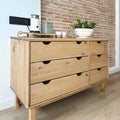 Sideboard mit den Massen 111 x 43 x 73.5 cm ch4506634