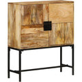 Der Hochschrank setzt auf eine Farbgebung in Naturbraun gn4608457