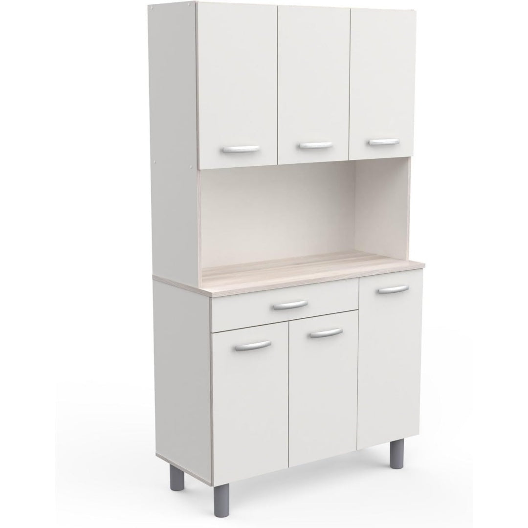Sideboard mit 6 Tueren, Schubladen und geschlossenem Stauraum mu6569152