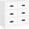 Das Sideboard misst 70 x 35.5 x 67.5 cm in Weiss uk0621860
