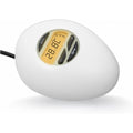 Ein digitales Thermostat regelt die Heizung des Wasserbetts mv9667750