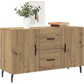 Das Sideboard misst 100 x 36 x 60 cm in Eichenbraun ve4707698