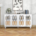Sideboard mit Holzbeinen und 4 Tueren kf2957547