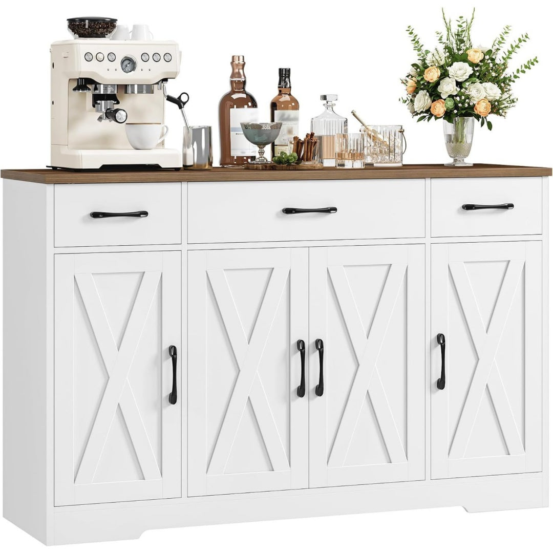 Sideboard verbindet Schiebetueren und Schubladen rs0492390